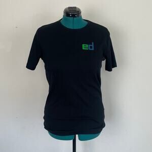 I.D. Game Black Logo T-Shirt, Size L